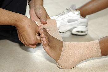 sprains and strains